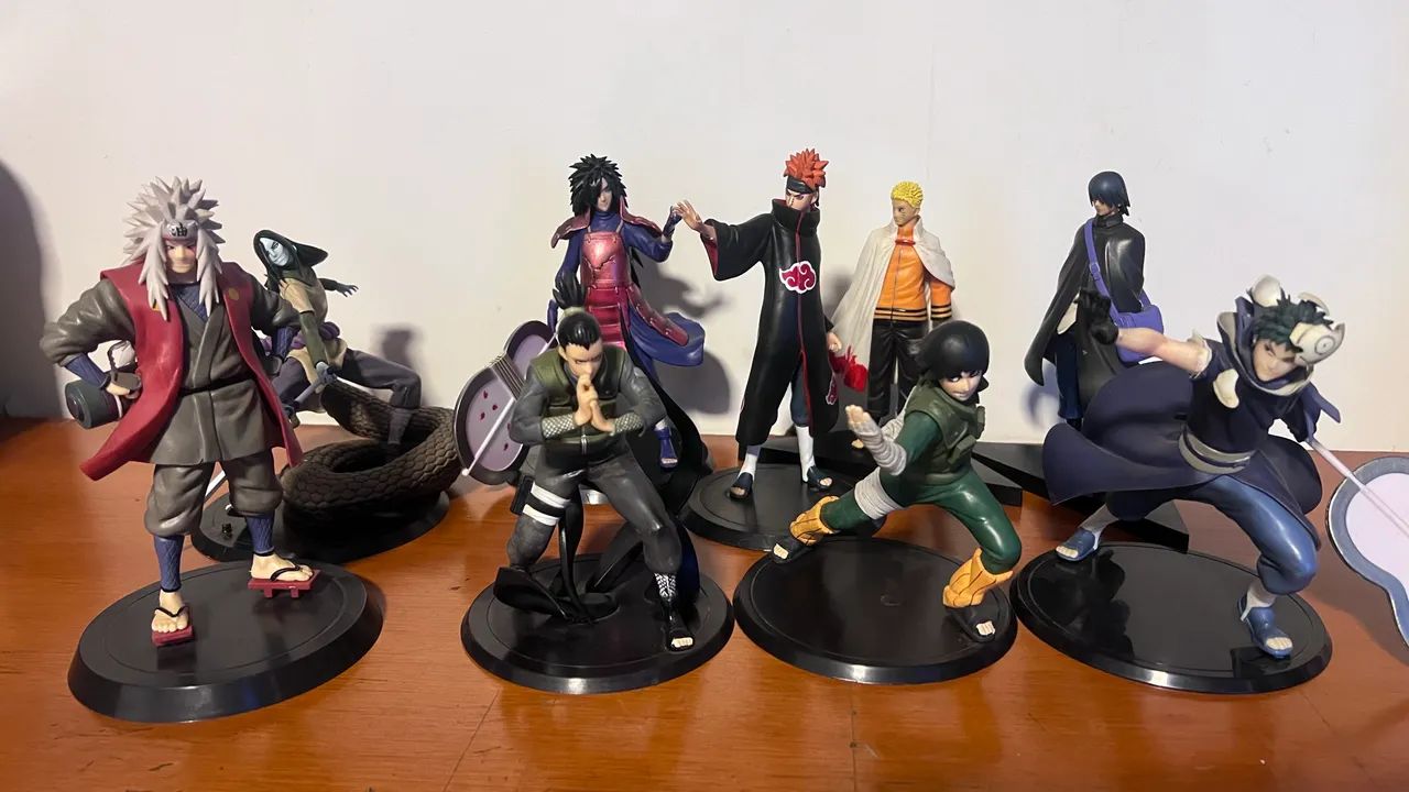 Kit 09 Action Figure Naruto 