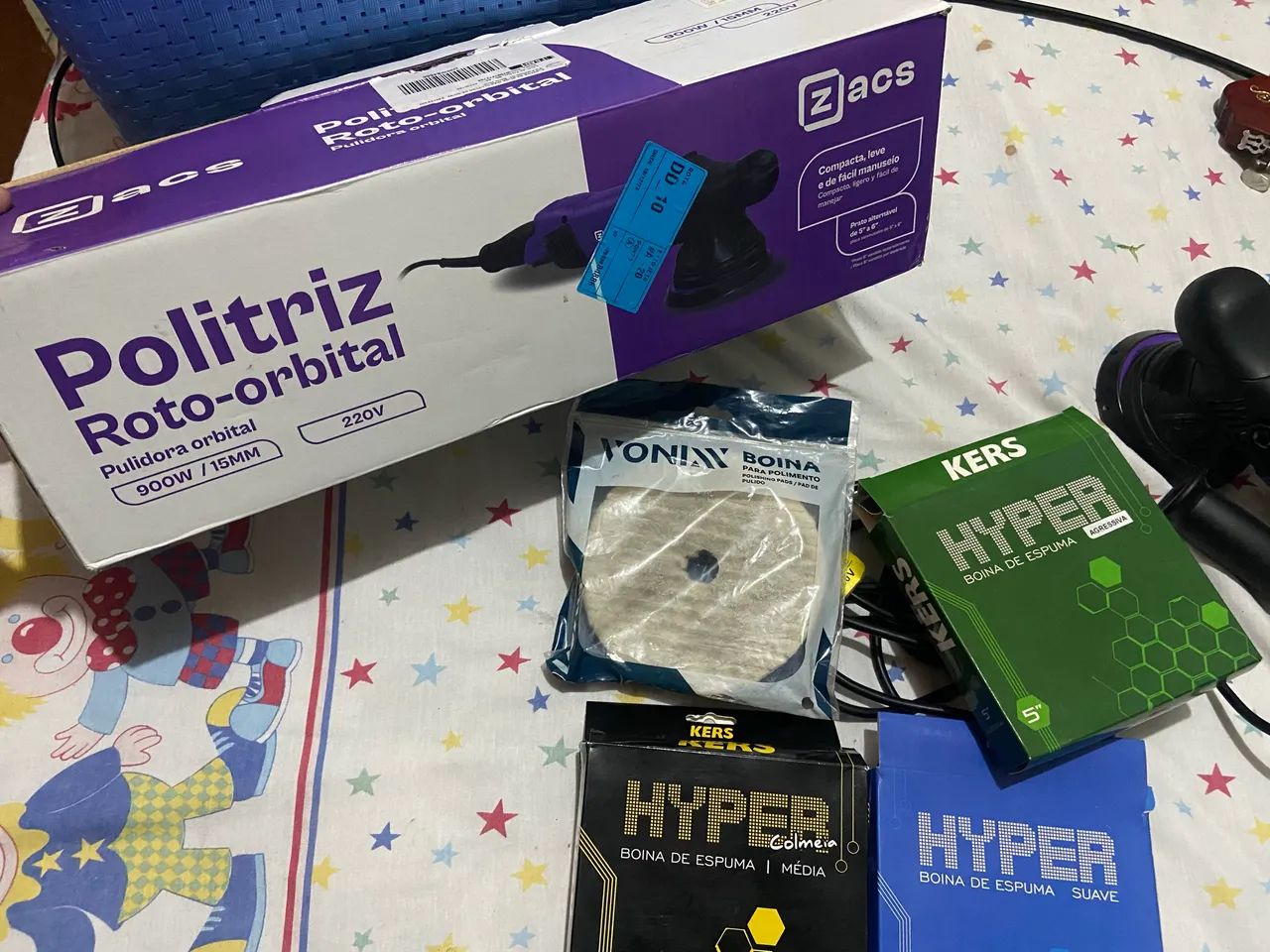 Kit politriz + boinas completo  - Foto 2