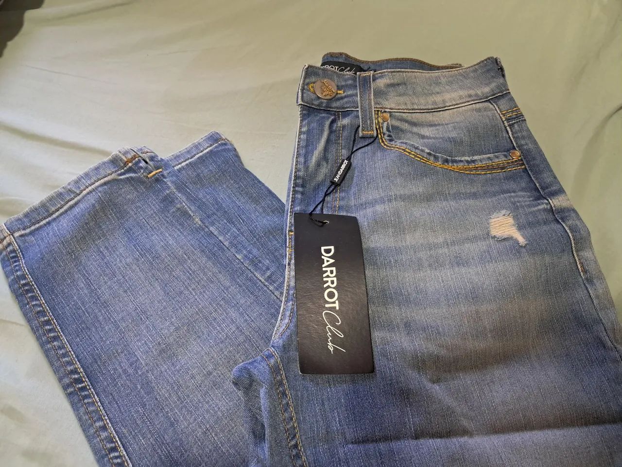 Calça jeans Jean Darrot original nova - Foto 3