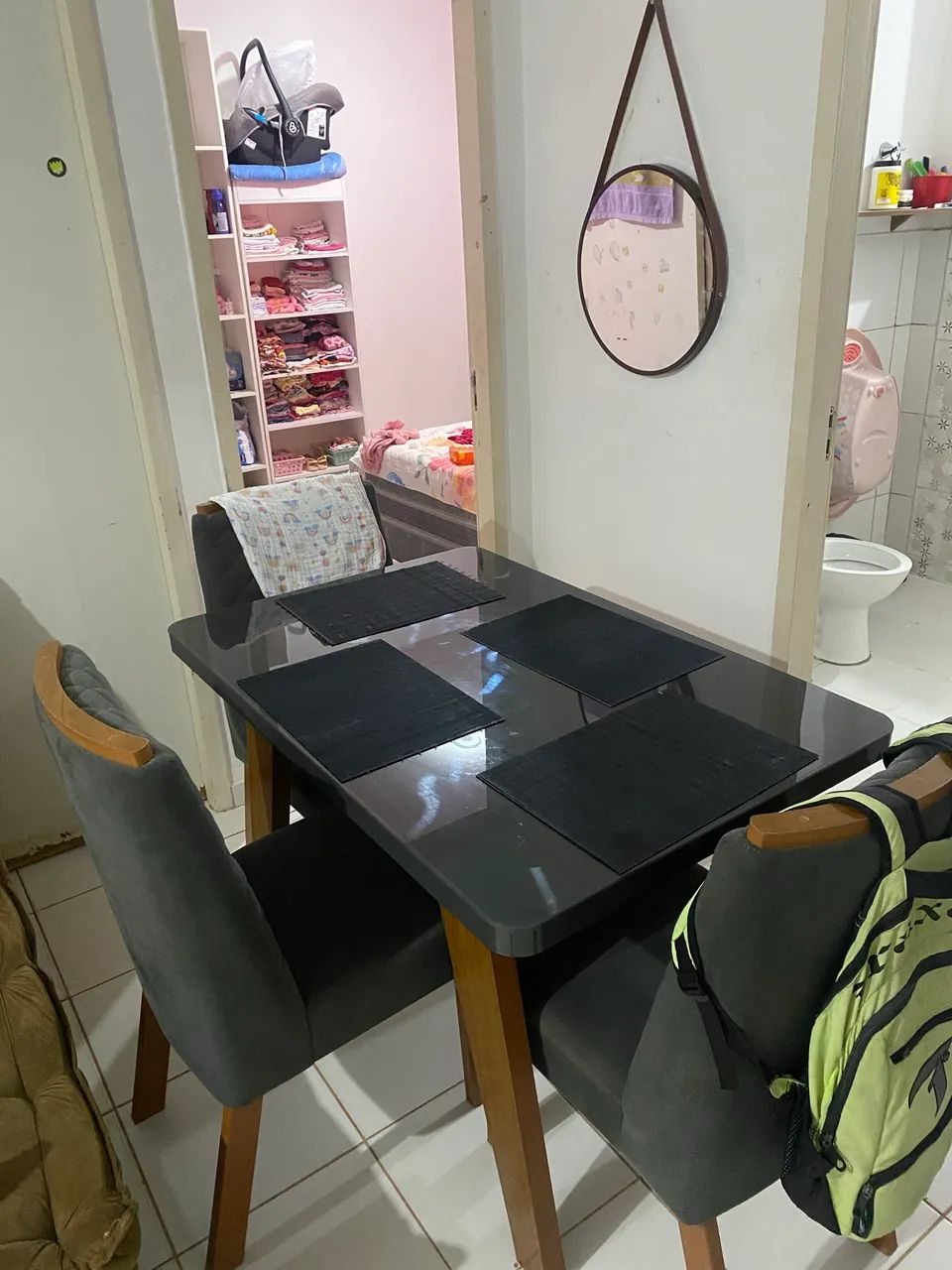 Mesa de jantar em vidro  - Foto 3