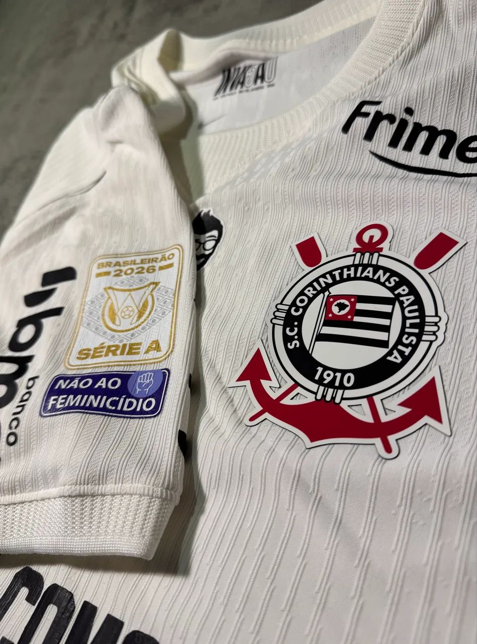 Camisa Corinthians 2026 - De jogo - Memphis Depay - Foto 3