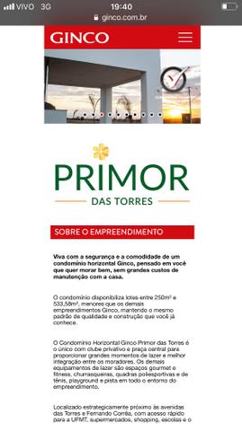 Terreno Ótimo / Condominio Primor das Torres - Foto 3