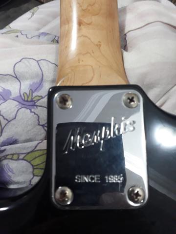 Vendo Guitarra Memphis By Tagima e Caixa de Som Loud Vox - Foto 6