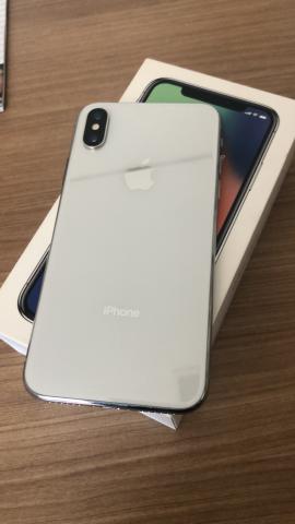 IPhone X 64gb branco com NF na garantia - Foto 2