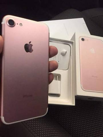IPhone 7 Rose 32gb ( Aceito aparelho inferior com volta ) - Foto 2