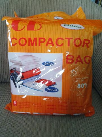 Saco A Vácuo para organizar roupas Kit 6 unidades