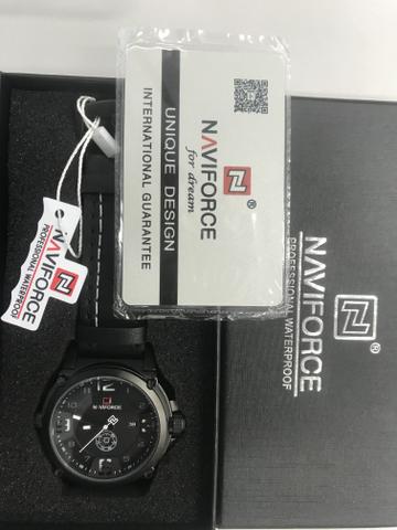 Relógio naviforce novo na caixa modelo 9090 - Foto 3