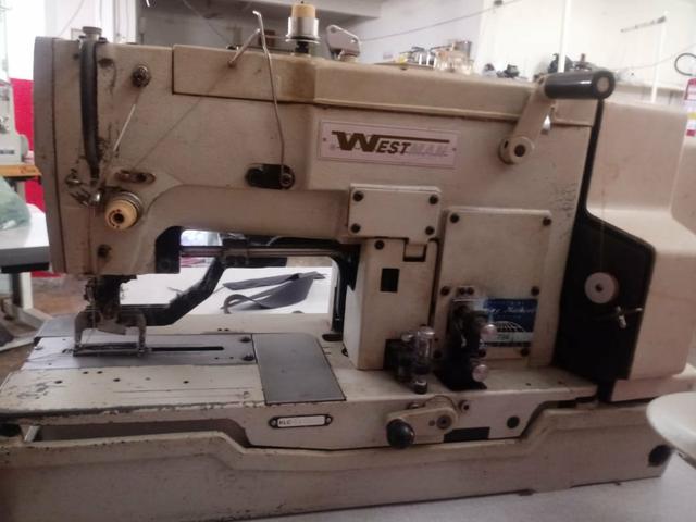 Máquina de costura cazeadera westman