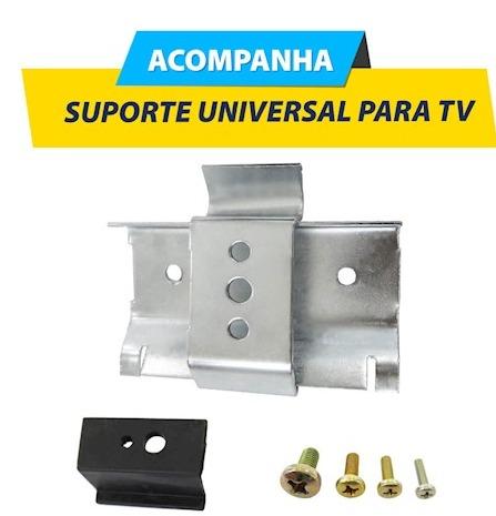 Painel para Tv Com suporte direto de Fabrica cor Amendoa Modelo Studio - Foto 5