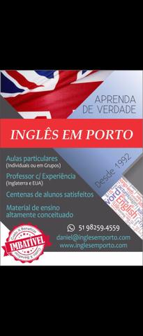 Aulas de Inglês