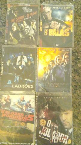 34 Dvds novos