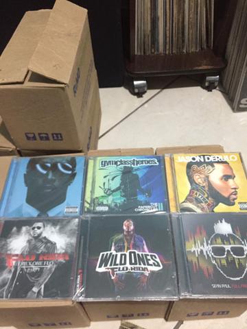 6 CDs originais lacrados