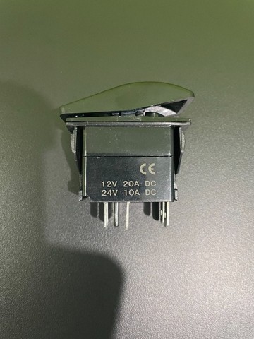 Botão Interruptor + LED 12V/20A - 24V/10A Barco Lancha Motor - Foto 6