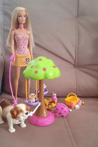 Barbie - Conjunto passeio com cachorro que anda - Filhotes - Artigos  infantis - Vale das Oliveiras, Limeira 1254492514