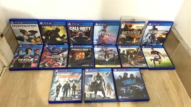 Vendo ou troco jogos ps4 - Videogames - Bosque da Princesa