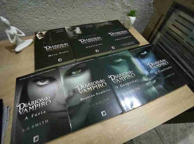 Colecao Diarios Do Vampiro 7 Livros L J Smith