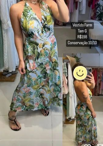 Vestido longo farm - Foto 4