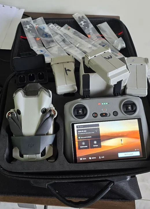 Mini 4 pro kit FLY more +3 Baterias PLUS 45 min