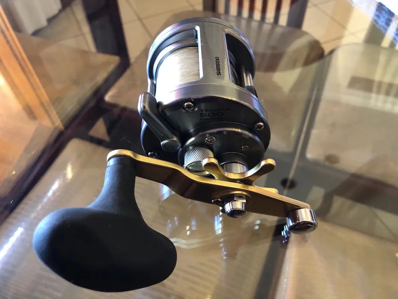 Carretilha Shimano Tekota500 - Foto 3