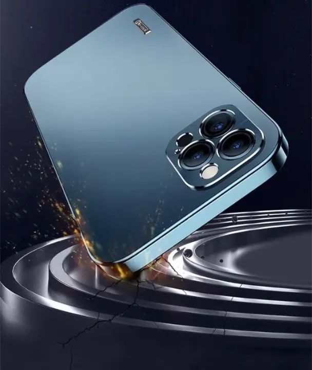 Capa Iphone 14 Pro Max Alumínio Premium Conexão magnética Full Câmera Lens Protective - Foto 2