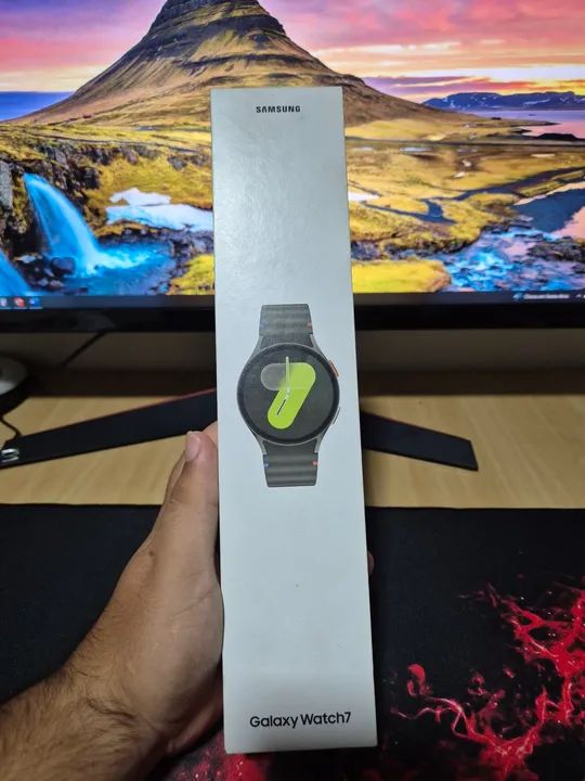 Samsung Galaxy Watch 7 44mm NOVO aceito troca passo cartão 