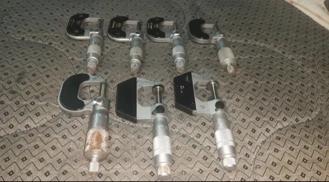 Micrometro Externo 0a25 usados negociável chama. - Foto 2