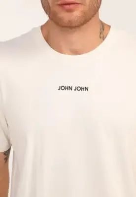 Camiseta John John Logo Branca