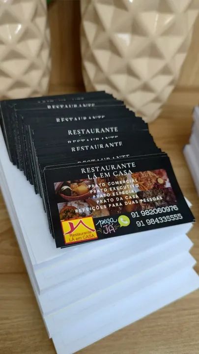 Gráfica Cartão de visita - não perca mais clientes, passe fácil seu contato - Foto 3