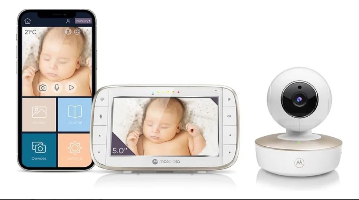 Babá Eletrônica Câmera de Bebê Motorola com Câmera 
