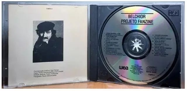 CD-Belchior-Projeto-Fanzine-Perfil-Ano 1990 - Foto 2