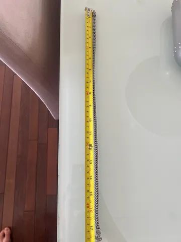 Corrente de prata 925 ponto peruano - Foto 4