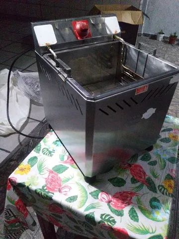 Fritadeira eletrica marchesoni  água e óleo usado  - Foto 5