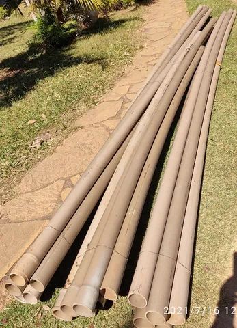 Tubo Pvc Soldável Marrom 75 mm e 85 mm, Barras Com 6 Metros Ou Fração de Cano Amanco. - Foto 6