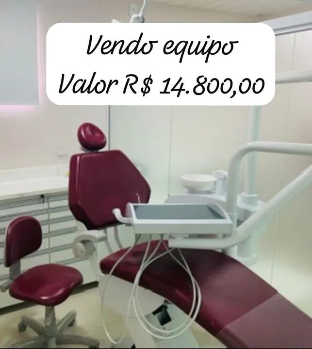 Vendo Cadeira Odontológica Completa