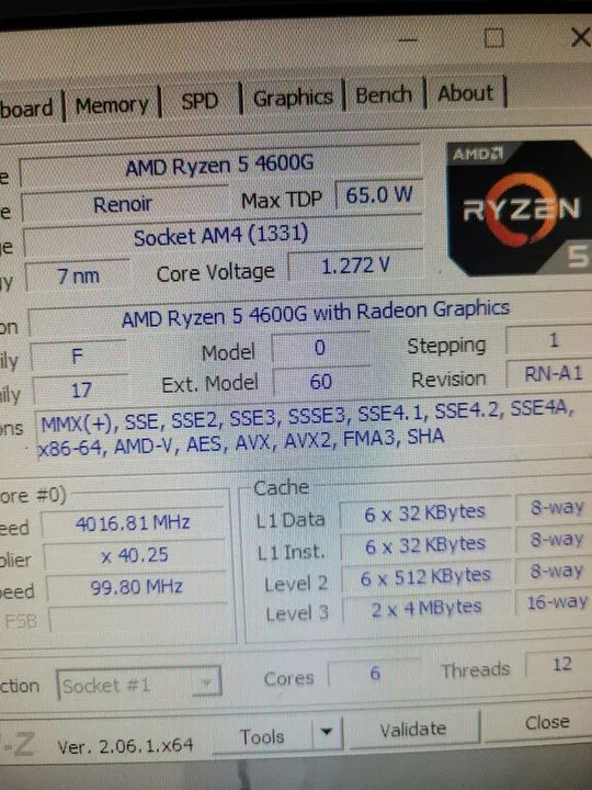 KIT PLACA MÃE B450 AORUS RYZEN 5 4600G E  16GB MEMÓRIA DDR4 3200 RGB  - Foto 4