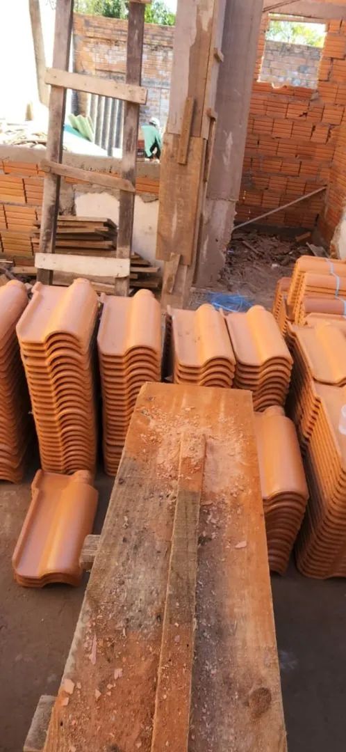 2000 Telhas cerâmicas PORTUGUESA com resina aplicada - Foto 5
