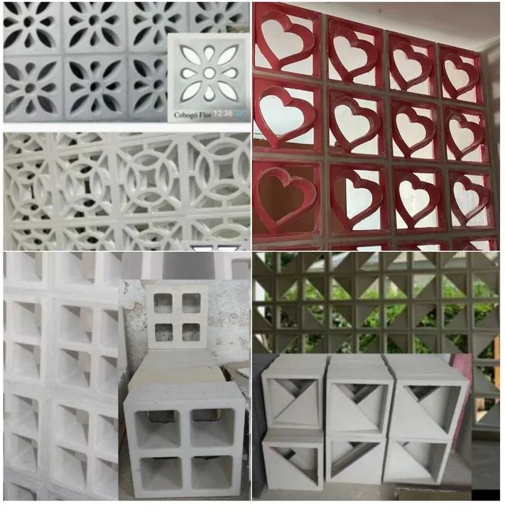 Cobogós vários modelos e medidas  - Foto 2