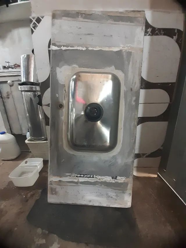 Pia muito boa de 1,20 m com cuba de inox exelente - Foto 5