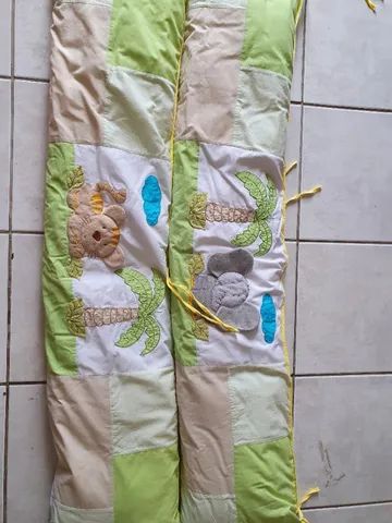 Kit Berço Tema Safari + quadrinhos - Foto 2