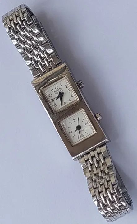 RELÓGIO FEMININO MARCA BILL BLASS DUO - ORIGINAL - RARO!!