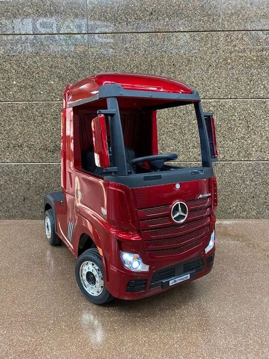 Carrinho Elétrico Caminhão Actros Infantil Novo Lj Oficial - Foto 6