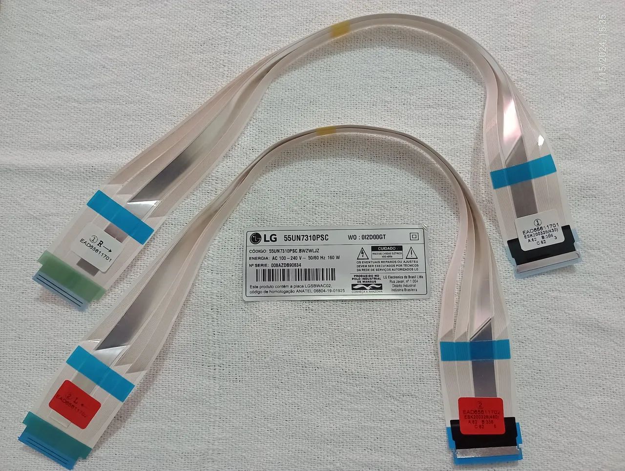 Kit Cabo Flat LG 55UN7310PSC TV55"