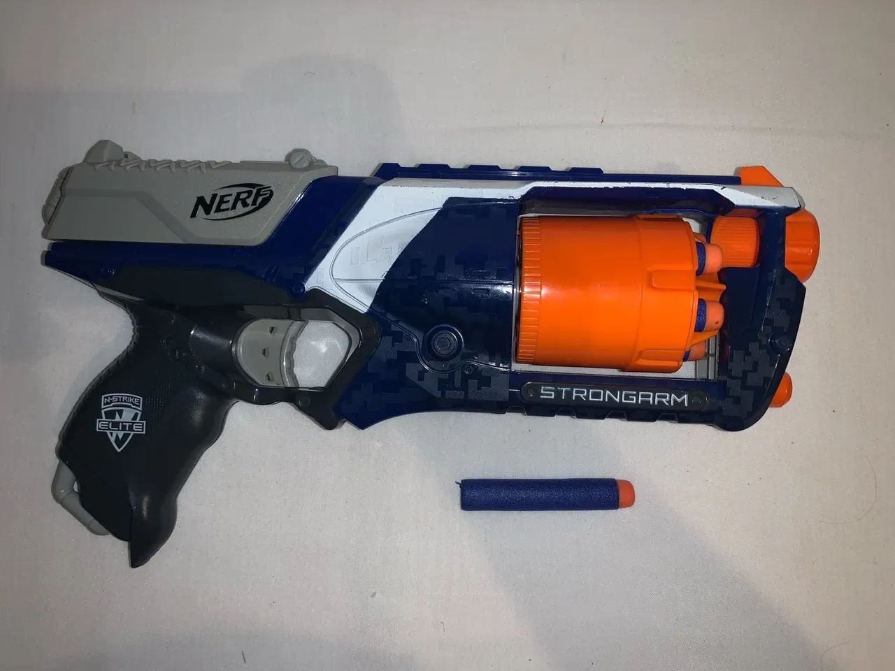 Nerf N Strike Elite Strongarm Toy Blaster ótimo estado - Foto 2