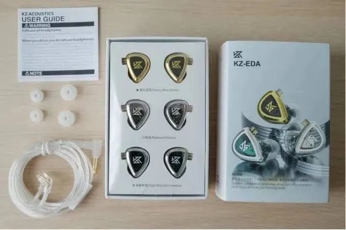 KZ-EDA Fones de Ouvido In-Ear com 3 Drivers