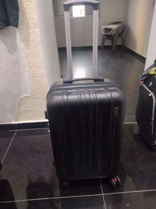 Mala de Viagem Preta 23 kg - Foto 6