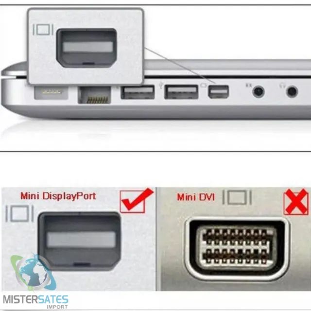 Cabo Mini Displayport X Hdmi Apple Macbook Imac Apple Mac - COD 97 - Foto 5