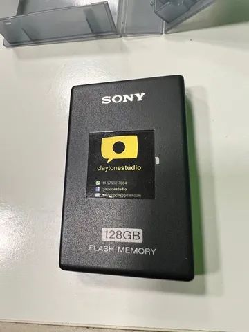 Sony HXR-FMU128 Unidade de Gravação Memória Flash de 128Gb