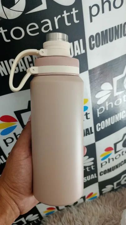 Garrafa térmica 600ml  - Foto 2