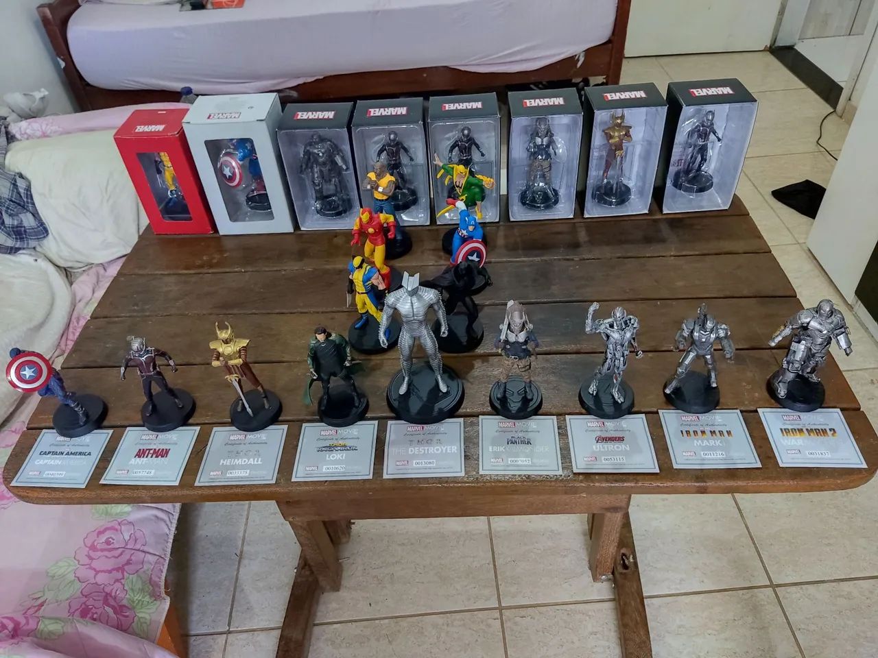 Miniaturas Marvel Movie & Fact Files Eaglemoss 