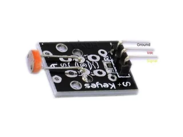 Sensor Luminosidade Ldr Photoresistor Arduino Automação Robotica LDR ...